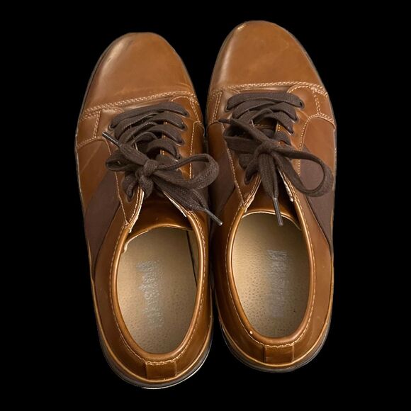 Unlisted by Kenneth Cole Men's Crown Brown Lace Up Sneaker Mens Size 9 MED - Picture 4 of 10